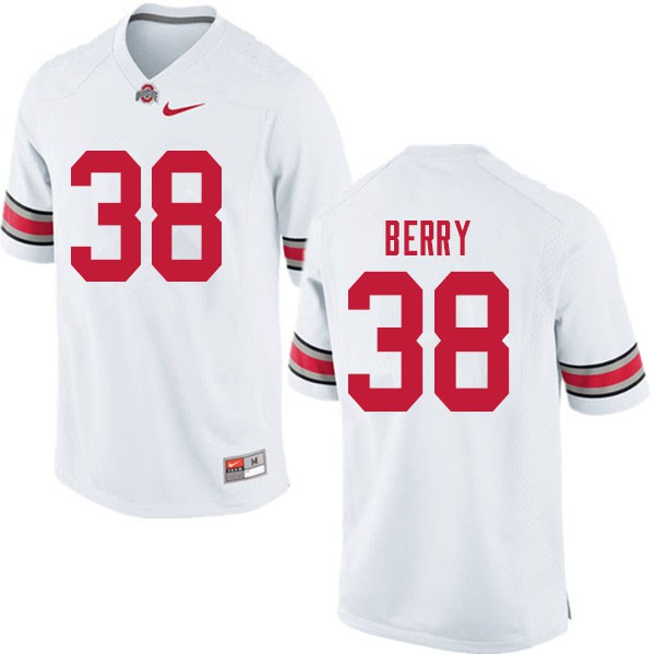 Ohio State Buckeyes #38 Rashod Berry Men High School Jersey White